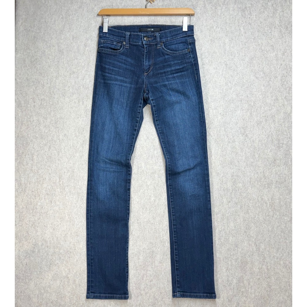Joe's Jeans Cigarette Nicki Dark Wash Slim Straight Jeans Sz 26 Y2K Indie Sleaze